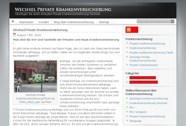 Neues Webportal Wechsel Private Krankenversicherung in Vorbereitungsphase Neues Webportal Wechsel Private Krankenversicherung in Vorbereitungsphase
