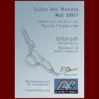 Salon des Monats Mai 2007: Gewählt von den Usern von Planet-Friseur.com