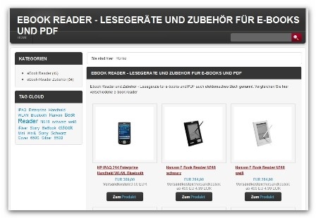 Ebook Reader - der Shop mit 45 Modellen imÜberblick Ebook Reader - der Shop mit 45 Modellen imÜberblick