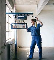 mobiler Transportkran in Aktion