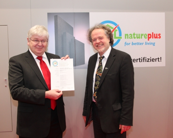 Schaumglasdämmungen von FOAMGLAS® sind natureplus-zertifziert Schaumglasdämmungen von FOAMGLAS® sind natureplus-zertifziert