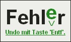 Korrektur von Korrektur von