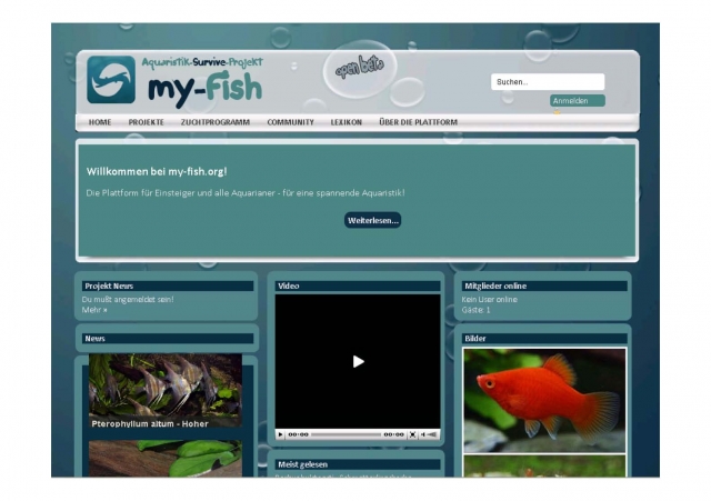 ZZF startet mit my-fish Nachzuchtprogramm