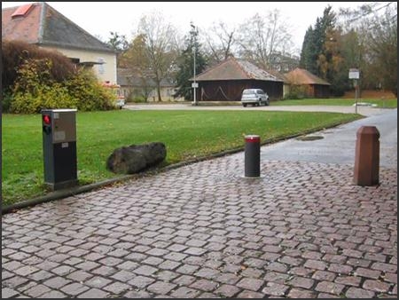 Neue Automatik Polleranlage von Rumatek für das Staatsbad Wilhelmspark in Hanau Neue Automatik Polleranlage von Rumatek für das Staatsbad Wilhelmspark in Hanau