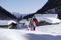 Familie beim Wandern Familie beim Wandern