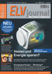 Cover der aktuellen ELVjournal-Printausgabe