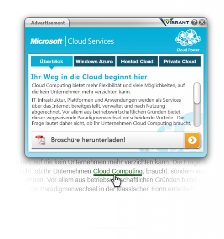 Die Wolke gehört Microsoft