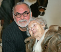 Udo Walz und die inzwischen 105jährige Anna-Luise Reuther Udo Walz und die inzwischen 105jährige Anna-Luise Reuther