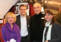v.l.nr. Edda Rössler, Günte rMurr, Rüdiger Wiechers, Effi B. Rolfs, Foto: ROESSLER PR v.l.nr. Edda Rössler, Günte rMurr, Rüdiger Wiechers, Effi B. Rolfs, Foto: ROESSLER PR