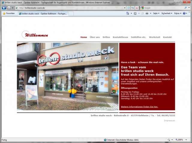 Brillen Studio Weck aus Kelkheim präsentiert umfangreiches Angebot für Brillen, Kontaktlinsen und Se Brillen Studio Weck aus Kelkheim präsentiert umfangreiches Angebot für Brillen, Kontaktlinsen und Se
