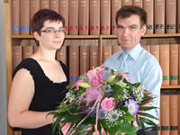Im Bild von links: Marion Mittel, Rechtsanwalt Georg Willi