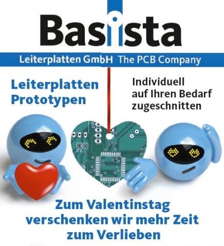 Rundum-Service zum Valentinstag vom Leiterplattenhersteller