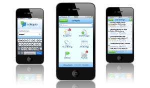 Die coliquio iPhone App Die coliquio iPhone App