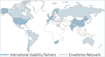 Das Netzwerk der International Usability Partners Das Netzwerk der International Usability Partners