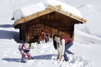Schneeballschlacht Schneeballschlacht