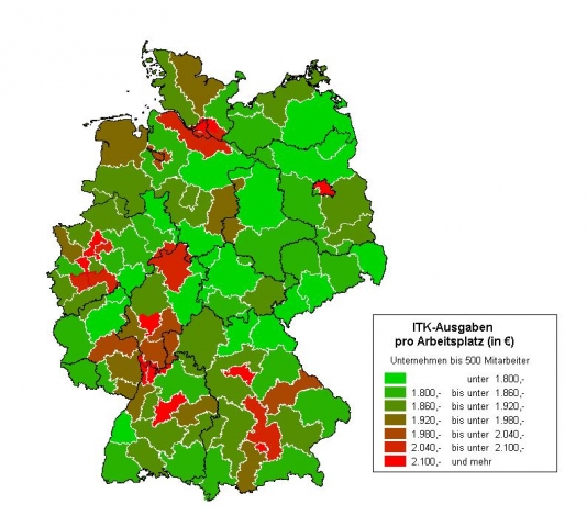 Dritter Sage Investitions-Atlas analysiert ITK-Ausgabeverhalten deutscher Mittelständler