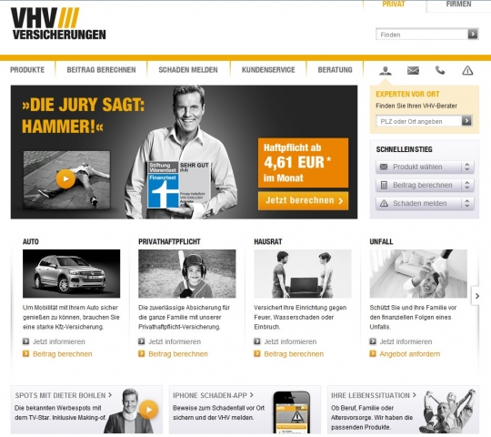 edicos bringt VHV Versicherungen im Web auf dieÜberholspur edicos bringt VHV Versicherungen im Web auf dieÜberholspur