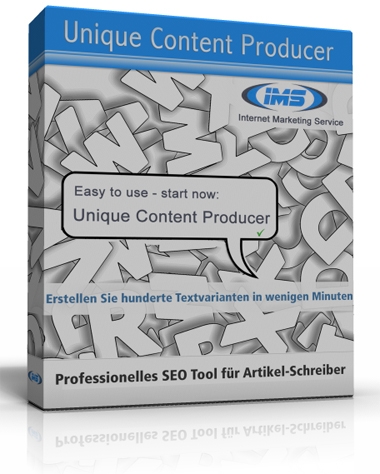 Unique-Content-Producer.com: Google Ranking verbessern mit Unique Content Unique-Content-Producer.com: Google Ranking verbessern mit Unique Content