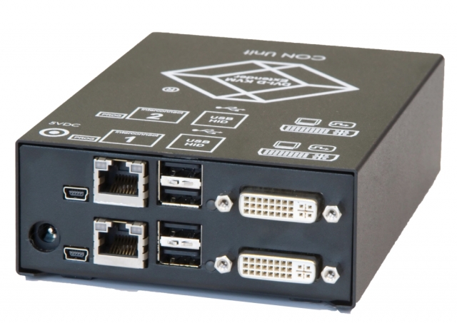 Neue KVM-Extender für DVI-, Audio- und USB-Übertragung auf bis zu 10.000 Metern vorgestellt Neue KVM-Extender für DVI-, Audio- und USB-Übertragung auf bis zu 10.000 Metern vorgestellt