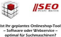 Welche Shopsoftware bringt auch genügend Suchmaschinenoptimierung mit