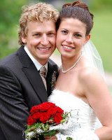 Traumhochzeit des Brautpaars