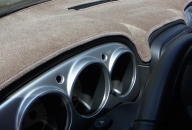 Armaturenbrett-Cover uni taupe