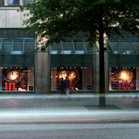 Askania-Uhren Karstadt Hamburg in der Mönckebergstraße