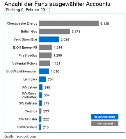 Energieversorger noch kaum im Netz Energieversorger noch kaum im Netz