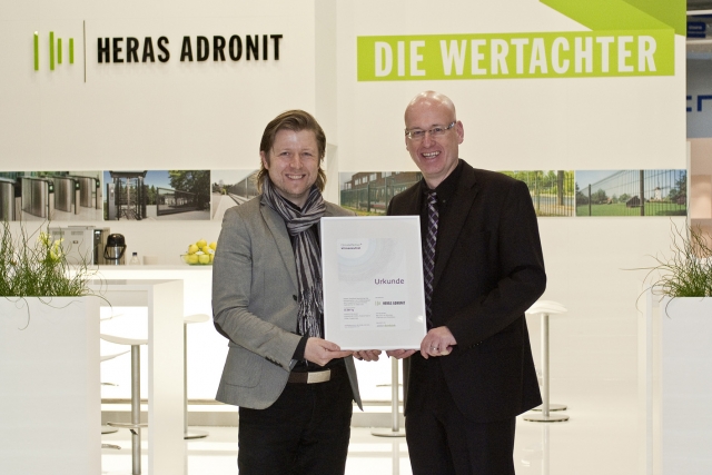 Urkunde für Klimabewusstsein