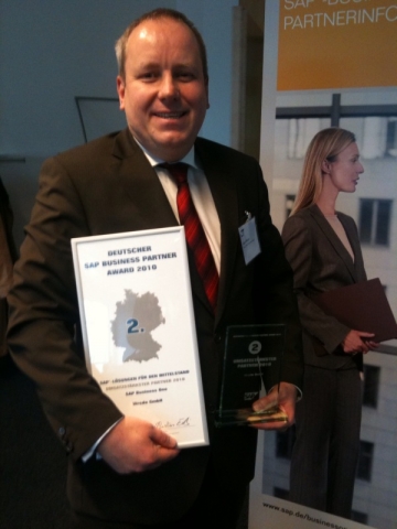 Arnsberger Unternehmen deutschlandweit zweitstärkster Partner der SAP Arnsberger Unternehmen deutschlandweit zweitstärkster Partner der SAP
