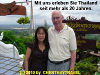 Mit CHENTHAYTRAVEL Thailand (neu) entdecken.