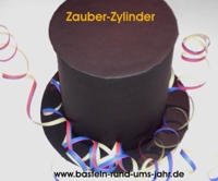 Zauber-Zylinder - der Faschingshut für Könner Zauber-Zylinder - der Faschingshut für Könner