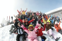 Kinderskigruppe 