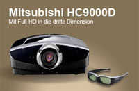Mitsubishi HC9000D + Shutterbrille