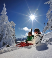 Pause im Schnee