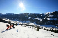 Familie auf der Piste Familie auf der Piste