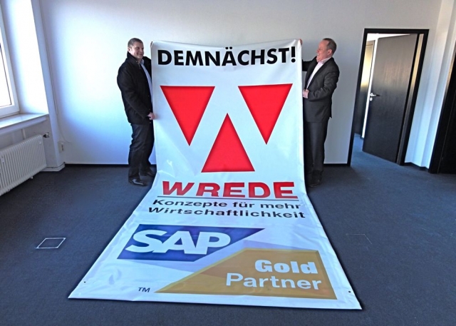 Peter Kaufmann von WIW besucht Wrede GmbH Softwarekonzepte in Arnsberg