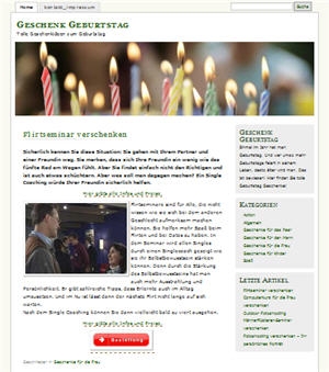 Tolle Geburtstagsgeschenke finden