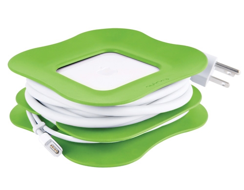 Kein Kabelsalat mehr für MacBook-Netzteile - mit dem PowerCurl von Quirky
