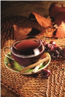 Kirschsaft, Blutwurz und Grenadine-Sirup: Das Glühende Herz wärmt von innen.