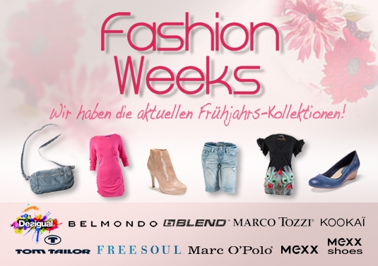 Fashion Weeks bei limango: aktuelle Frühjahrs-Mode online shoppen Fashion Weeks bei limango: aktuelle Frühjahrs-Mode online shoppen