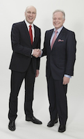 Norbert Gödicke, ETHALON (links), und Martin Timmann, Torex (Quelle: Torex/ETHALON) Norbert Gödicke, ETHALON (links), und Martin Timmann, Torex (Quelle: Torex/ETHALON)