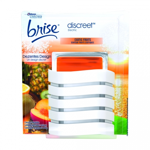NEU: Brise Discreet - der erste superflache elektrische Lufterfrischer für die Steckdose NEU: Brise Discreet - der erste superflache elektrische Lufterfrischer für die Steckdose