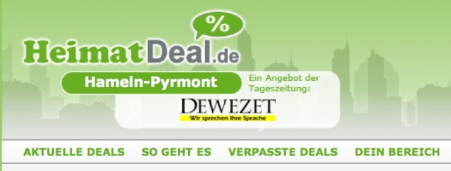 DEWEZET setzt auf Gutschein-System und HeimatDeal DEWEZET setzt auf Gutschein-System und HeimatDeal