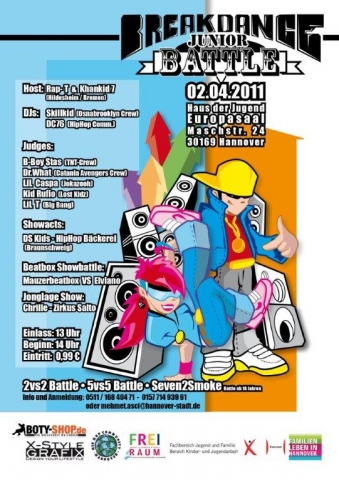 Breakdance Junior Battle 2011 in Hannover