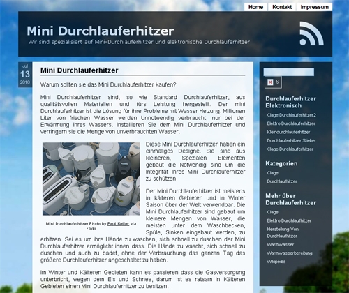 Portal Mini Durchlauferhitzer präsentiert originelle Ratgeber und Tipps Portal Mini Durchlauferhitzer präsentiert originelle Ratgeber und Tipps