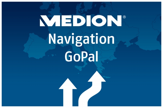 Jetzt auch mit dem Smartphone sicher ans Ziel: Die wegweisende MEDION® GoPal® Navigator App Jetzt auch mit dem Smartphone sicher ans Ziel: Die wegweisende MEDION® GoPal® Navigator App
