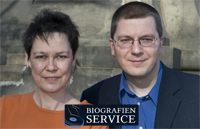 Der Biografienservice: Frauke Johannsen und Olaf Freier Der Biografienservice: Frauke Johannsen und Olaf Freier