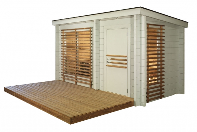 Die Fertighaus-Sauna von Helo Die Fertighaus-Sauna von Helo