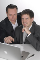 liefern Tim Koros (li) und Markus Bessler (re)